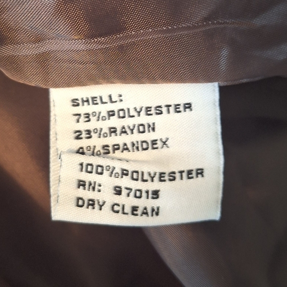 Atelier vintage mocha blazer jacket sz 12 *C - Picture 5 of 6